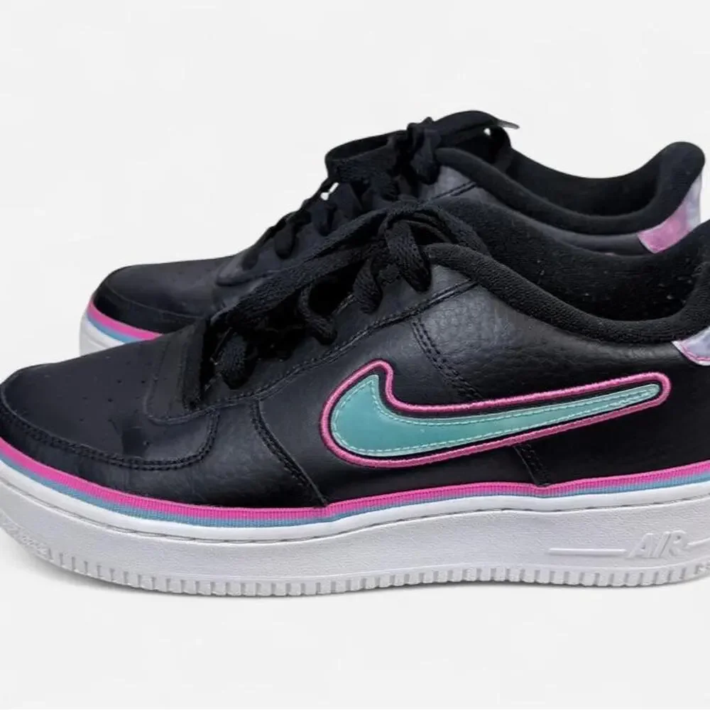 Nike Air Force 1 LV8 Sport GS in the coveted “South Beach” / Miami Vice colorway